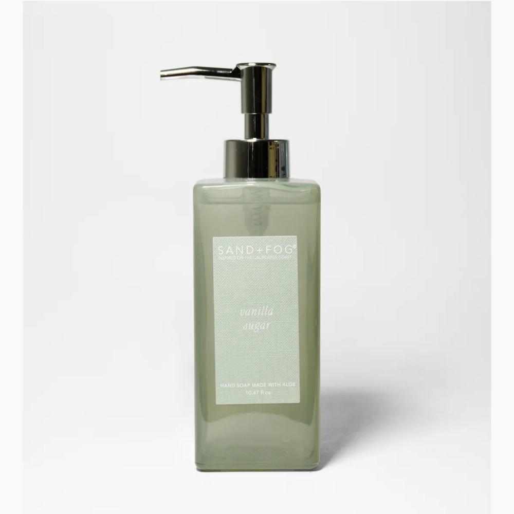 NEW Sand + Fog Vanilla Sugar Hand Soap - Green